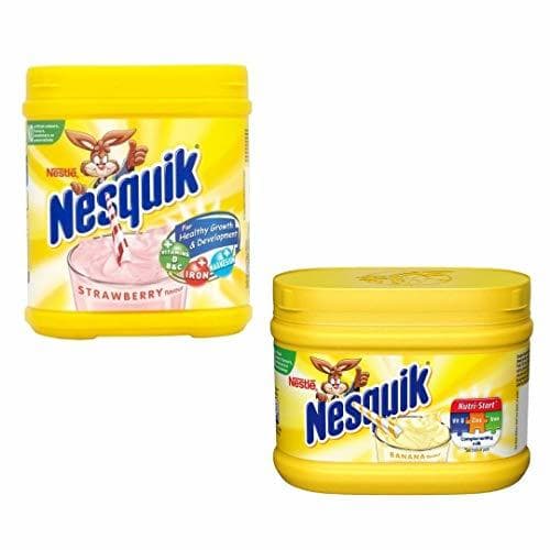 Place Nesquik Banana and Strawberry Milkshake Bundle