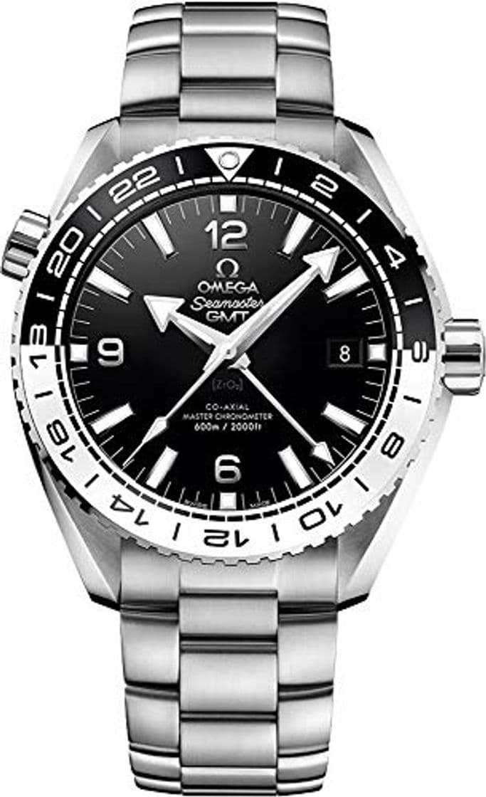 Fashion Omega Seamaster Planeta Océano Negro y Blanco Bisel 43