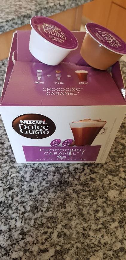 Product NESCAFÉ Dolce Gusto Café Chococino Caramel, Pack de 3 x 16 Cápsulas