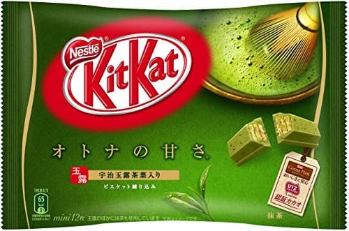 Producto Kitkat Matcha Flavor mini chocolate 12 pcs 144g Japan Import [Standard ship