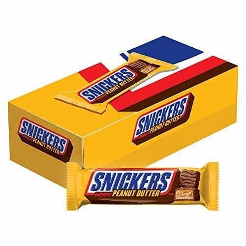 Producto SNICKERS Peanut Butter Squared Singles Size Chocolate Candy Bars 1.78-Ounce Bar 18-Count