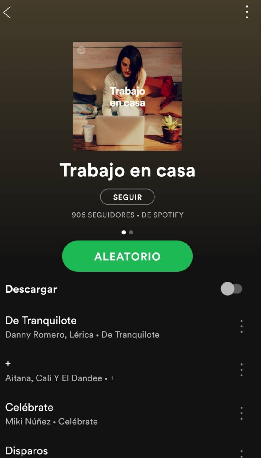 Moda Playlist: Trabajo en casa