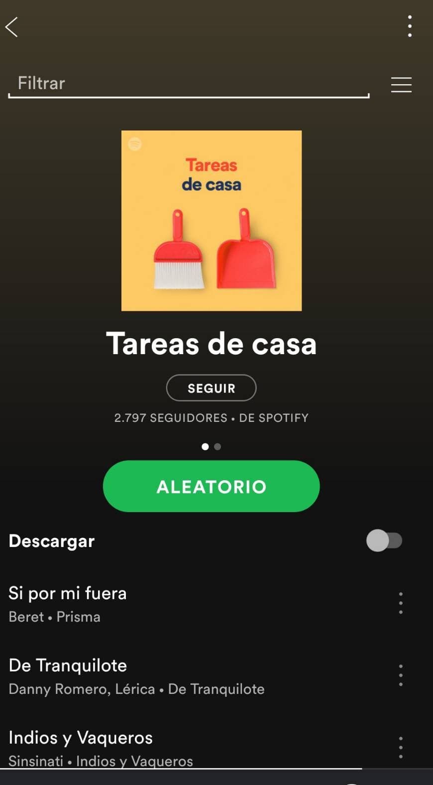 Moda Playlist: Tareas de casa