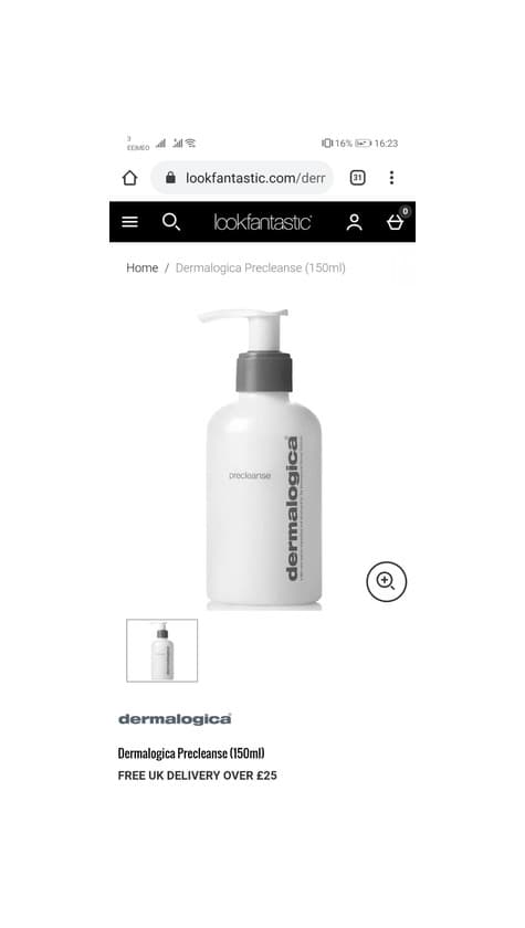 Producto Dermalogica Precleanser 