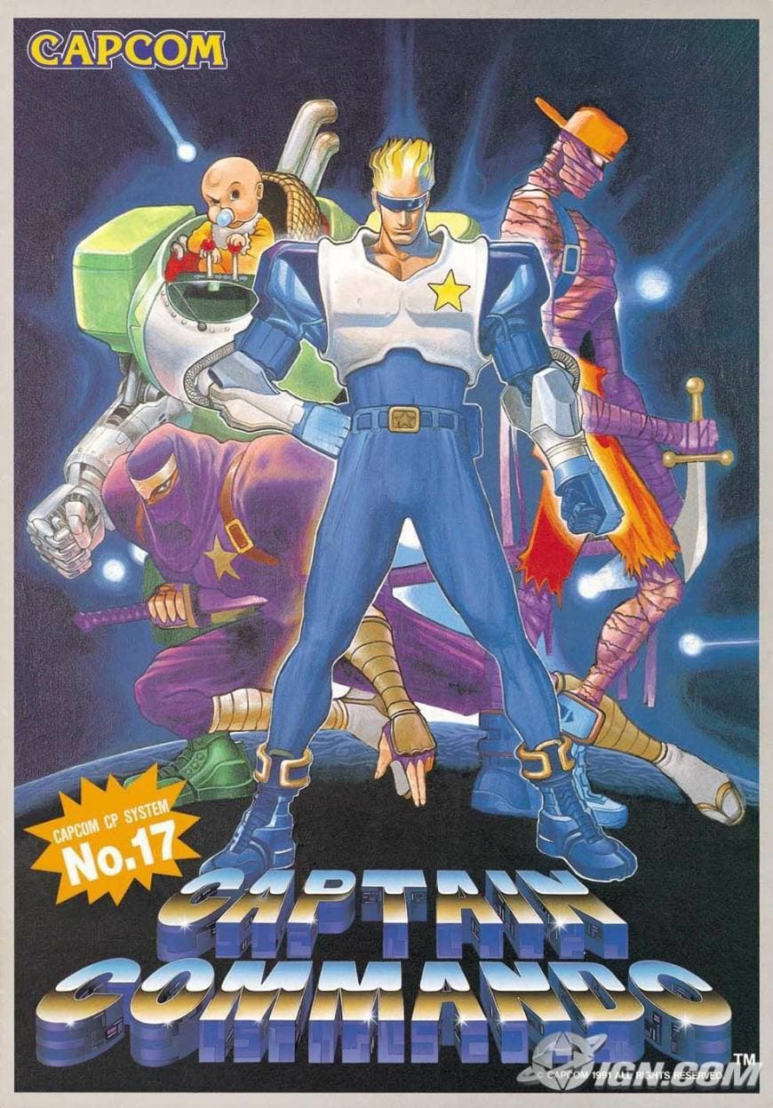 Fashion captain commando arcade