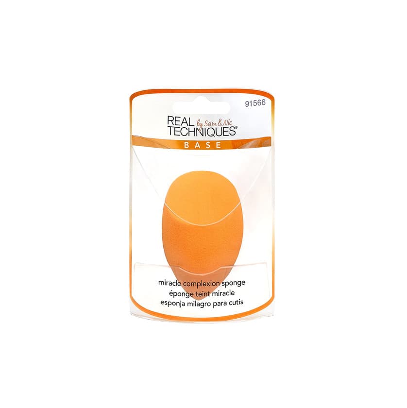 Producto Real Techniques Miracle Complexion Sponge & Travel - Esponja Aplicadora con Funda