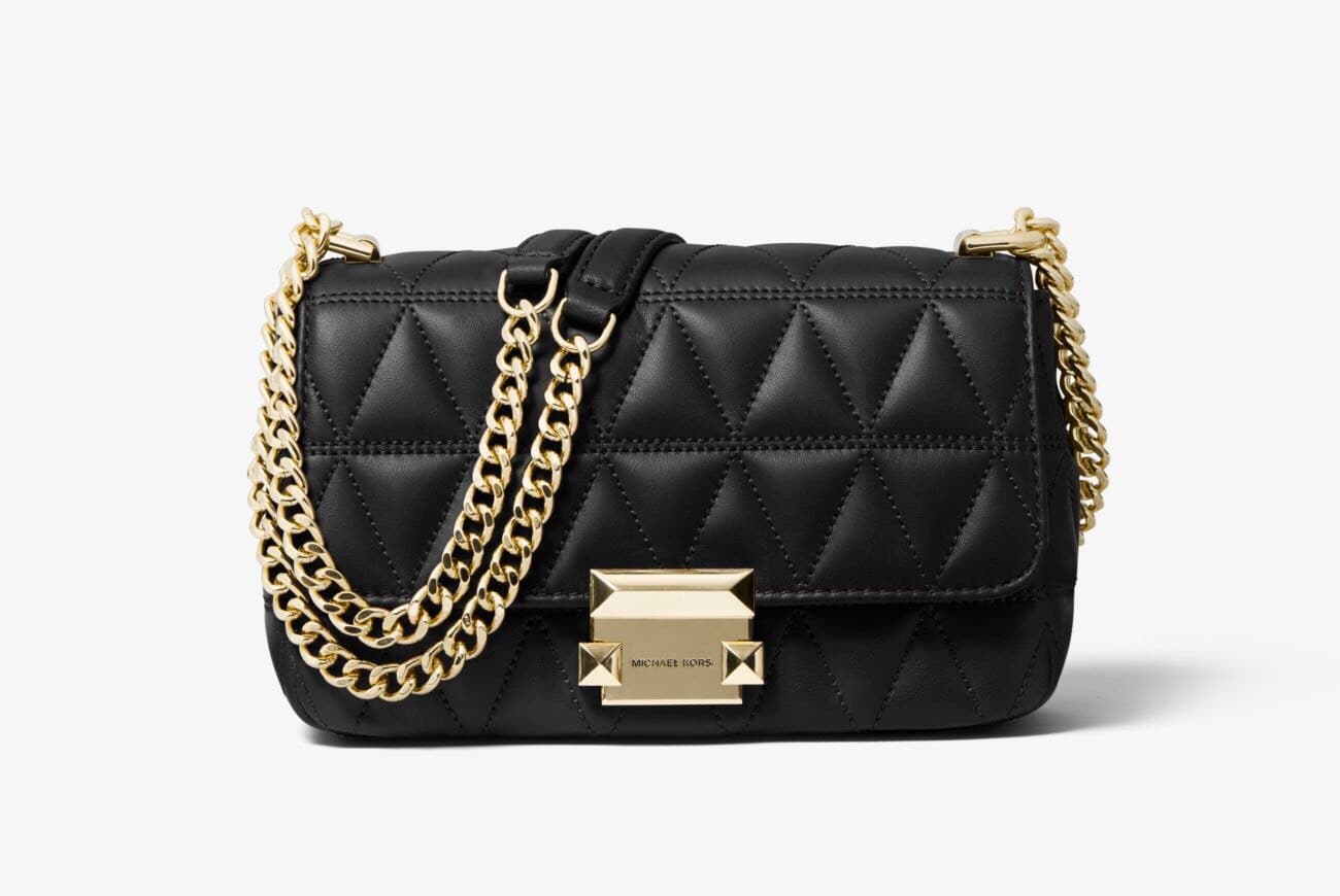 Moda Sloan Large Quilted-Leather Shoulder Bag | Michael Kors