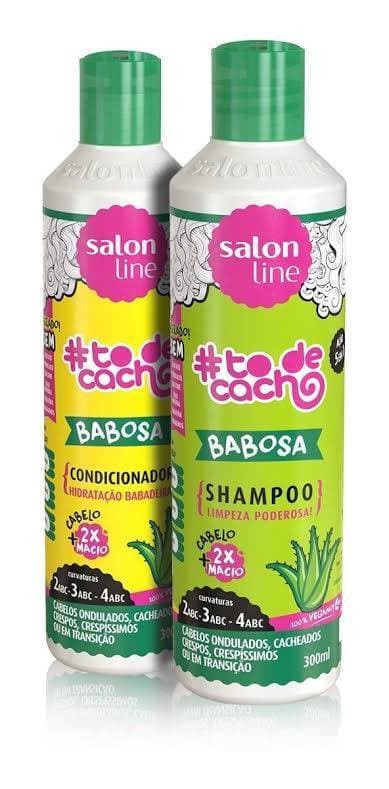 Moda Shampoo e condicionador de babosa — Salon line 