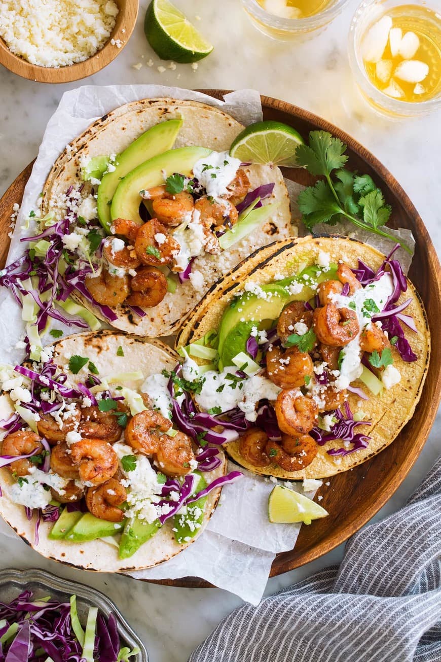 Moda Best Cilantro-Lime Shrimp Tacos Recipe - How to Make Cilantro ...