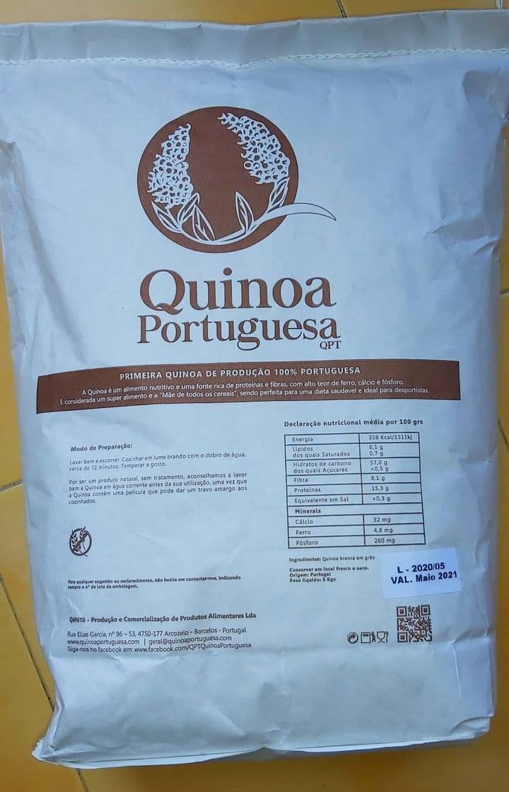 Product Quinoa Portuguesa