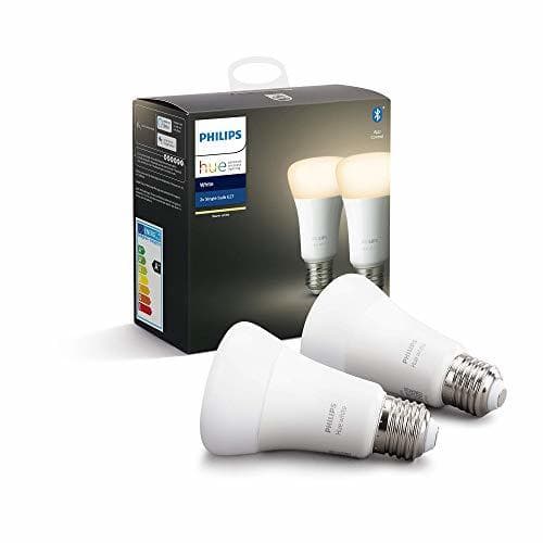 Product Philips Hue Bluetooth Pack 2 Bombillas LED Inteligentes E27