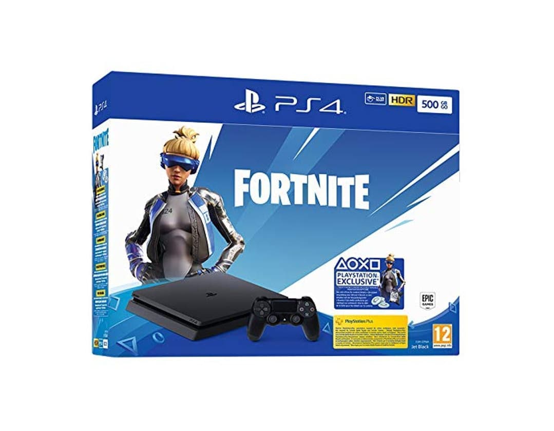 Electrónica Sony - Consola PS4 Slim 500GB Black Fornite VCH(2019)