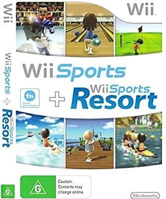 Videojuegos Wii Sports + Wii Sports Resort