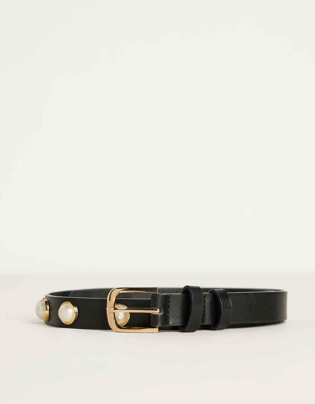 Product Belt with pearl beads