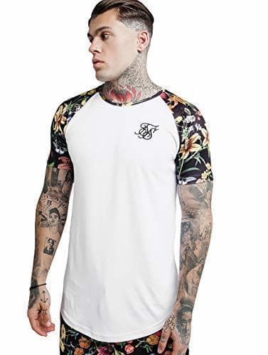 Product Siksilk Raglan Curved Camiseta Manga Corta