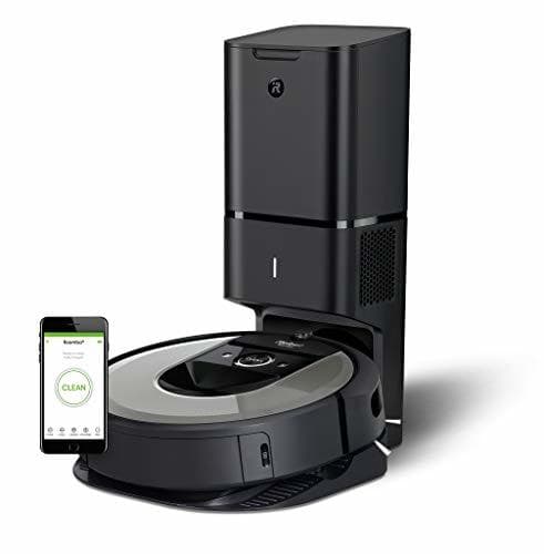 Home iRobot Roomba i7+ aspiradora robotizada Sin bolsa Negro 0,4 L - Aspiradoras