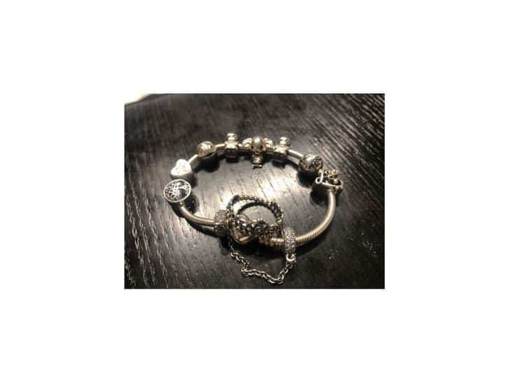 Fashion Pandora Moments - Pulsera de Mujer de Plata de Ley