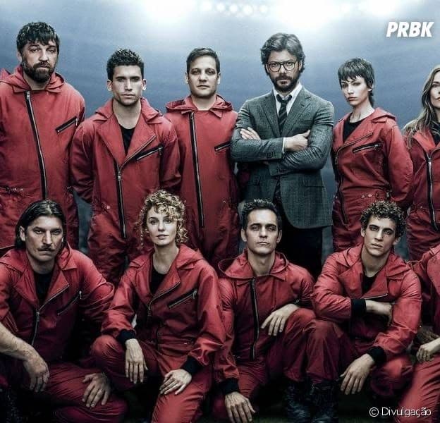 Serie 4 temporada Casa de Papel