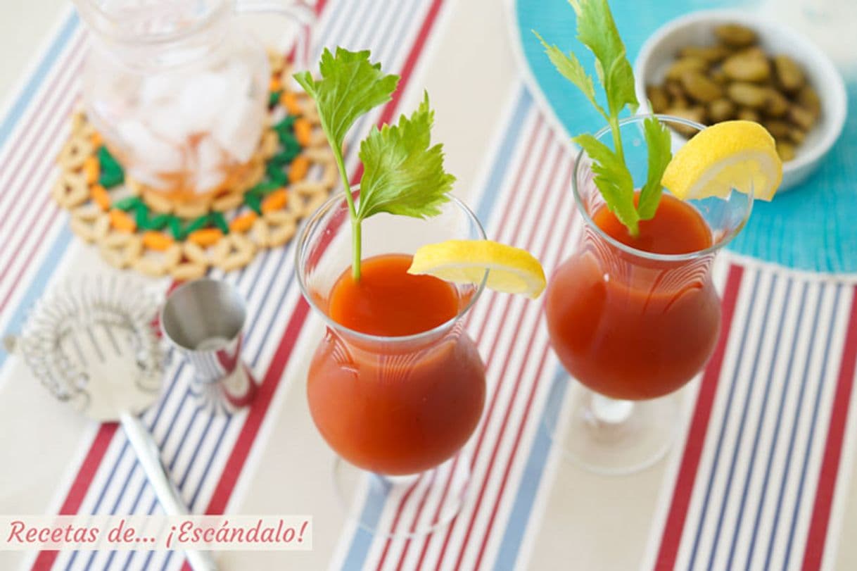 Producto Cómo preparar un refrescante Bloody Mary