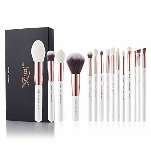 Beauty Jessup - Juego de 15 brochas de maquillaje profesional