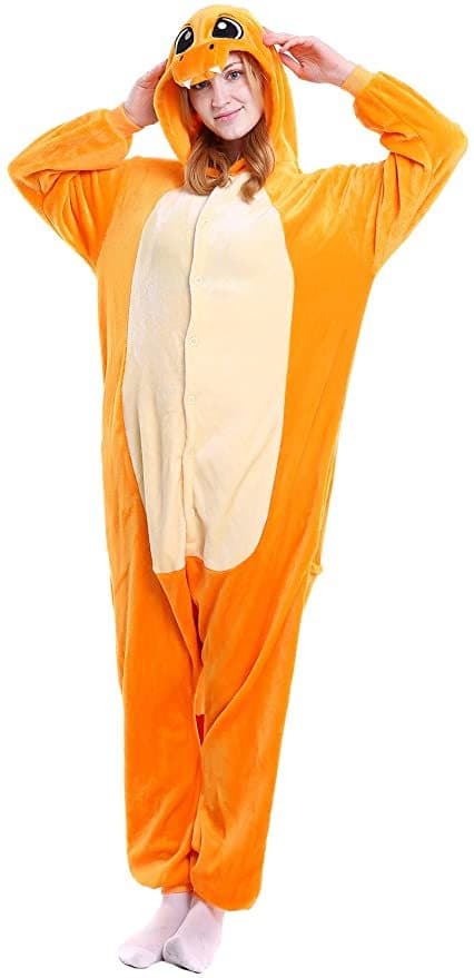 Product Dolamen Adulto Unisexo Onesies Kigurumi Pijamas, Mujer Hombres Traje Disfraz Animal Pyjamas,