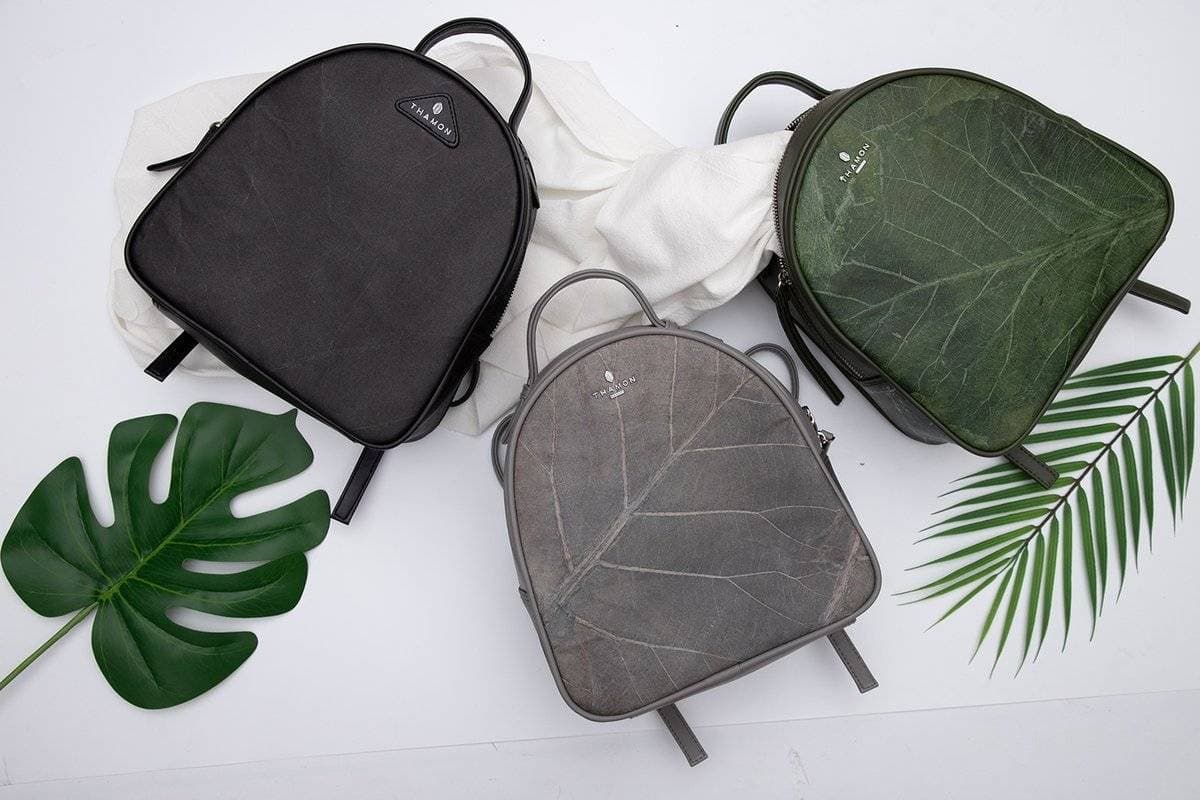 Moda Vegan Bags Made With Real Leaves 