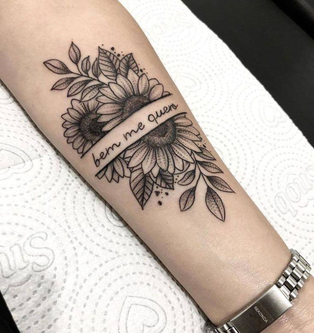 Fashion Tatuagem de Antebraço