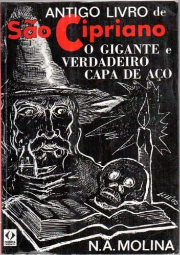 Book Antigo Livro de São Cipriano - O gigante e verdadeiro capa de