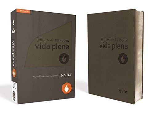 Book NVI Biblia de Estudio Vida Plena