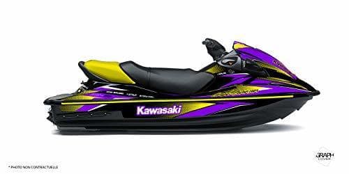 Lugar Kit Deco Jet Ski Kawasaki STX 15F Shine Amarillo Púrpura