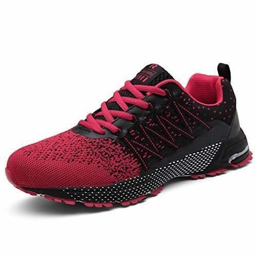 Producto SOLLOMENSI Zapatillas de Hombres Deporte Running Zapatos para Correr Gimnasio Sneakers Deportivas