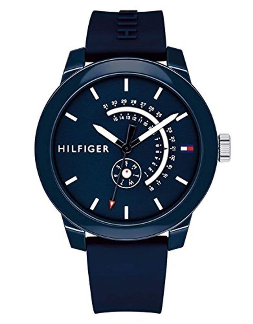 Product Tommy Hilfiger Reloj Analógico para Hombre de Cuarzo con Correa en Silicona