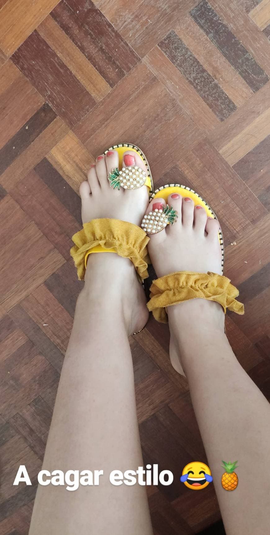 Producto Chinelo Ananás 🍍