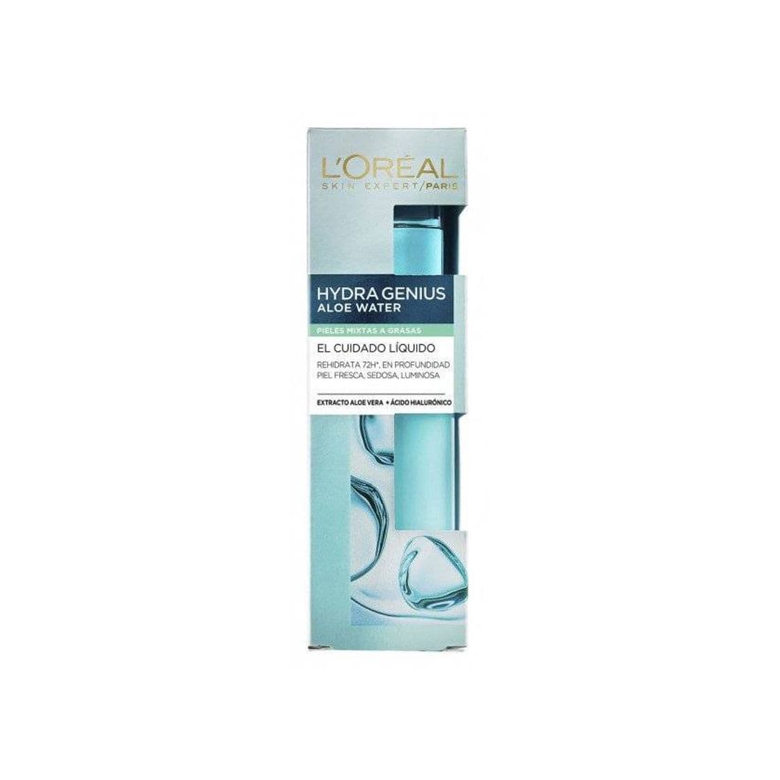 Product loreal hydra genious aloe water fluido hidratante piel mixta grasa 50