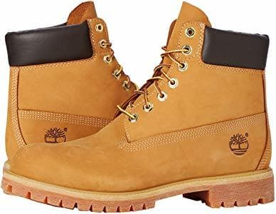 Fashion Timberland 6 inch Premium Waterproof, Botas para Hombre, Amarillo