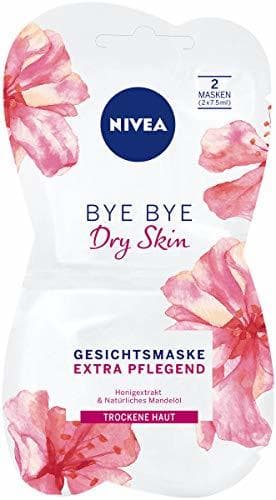 Beauty Nivea Bye Bye Dry scin Máscara Facial, 12 unidades