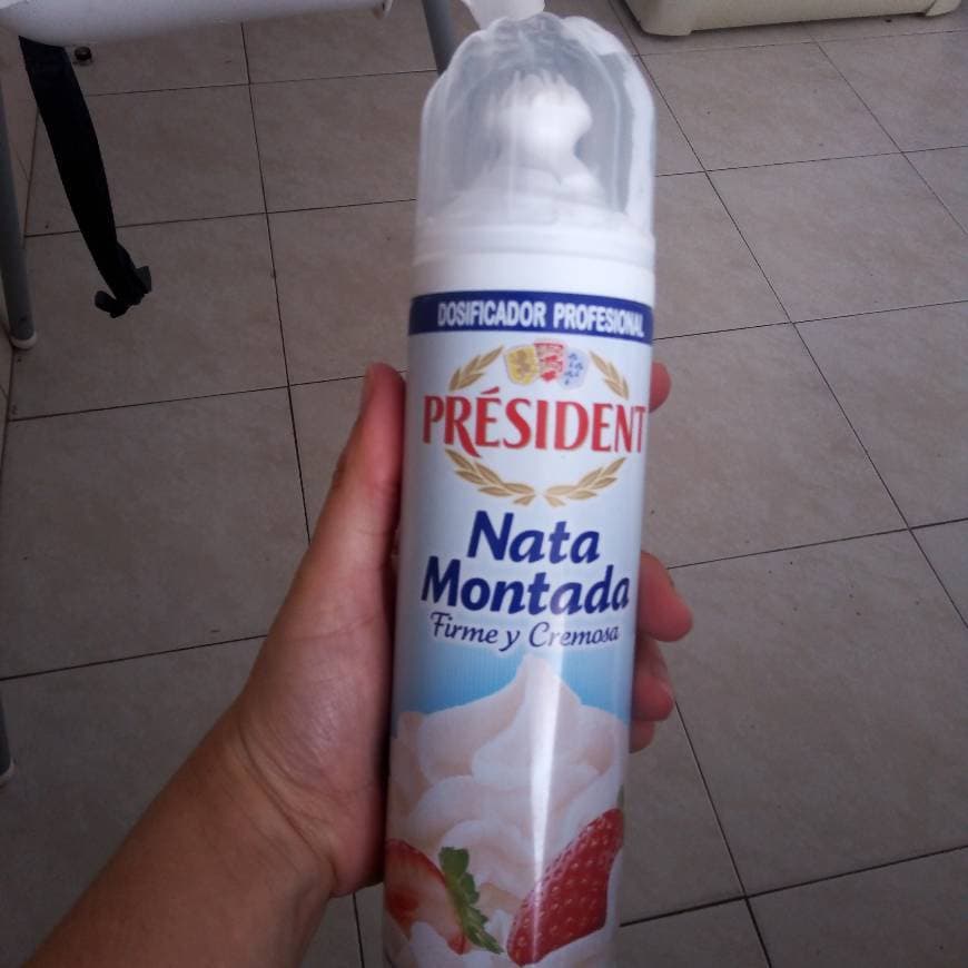 Producto Nata montada