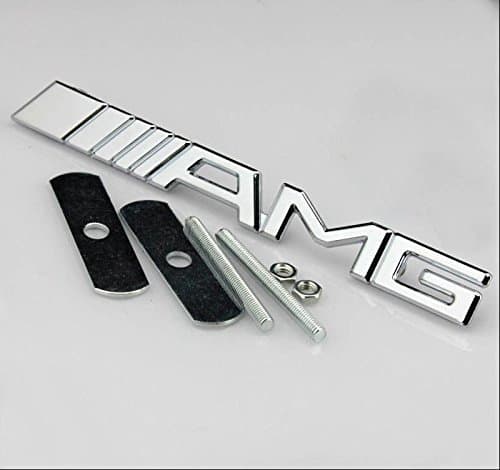 Product Emblema Insignia AMG Metálico Cromado Parrilla Delantera Mercedes Benz