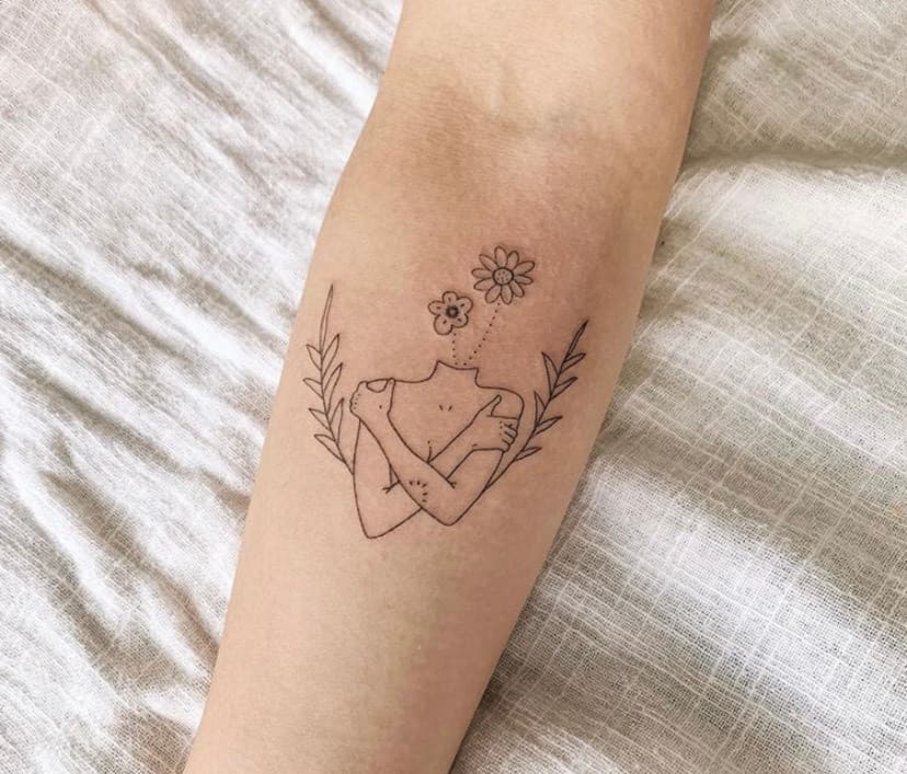 Moda Tatuaje amor propio