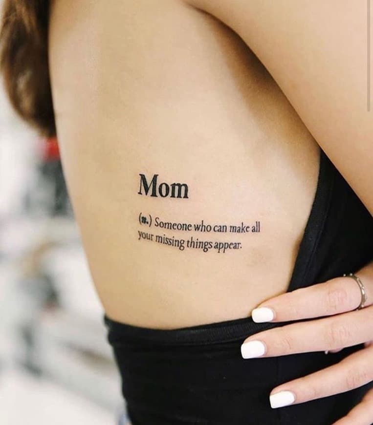 Moda Tatuaje madre 