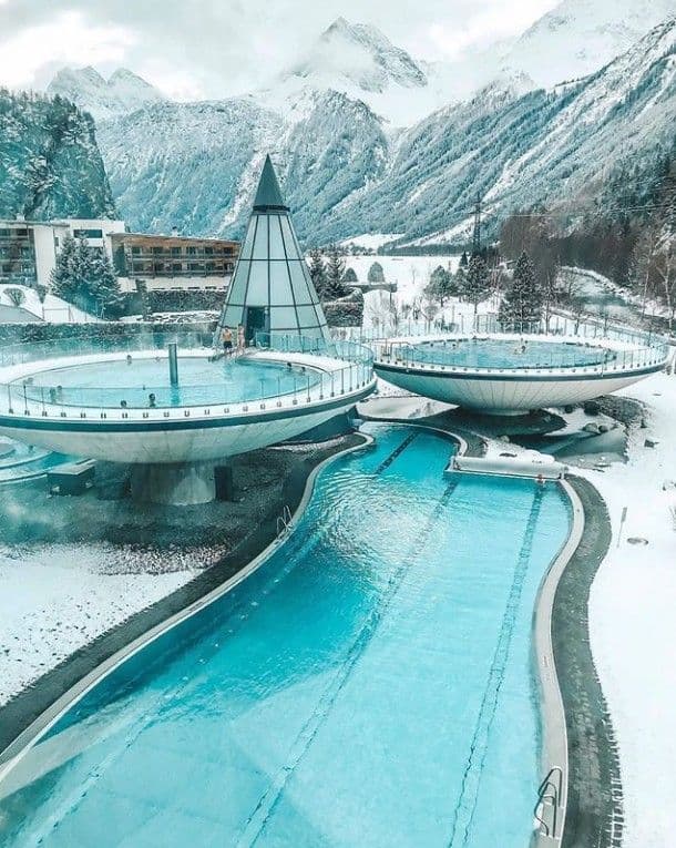 Lugar AQUA DOME - Tirol Therme Längenfeld