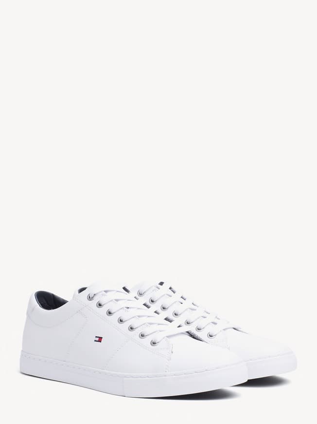 Producto Essential leather lace-up trainers 