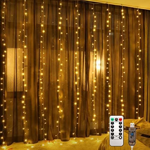 Elemento de la categoría hogar LED Window Curtain String Light