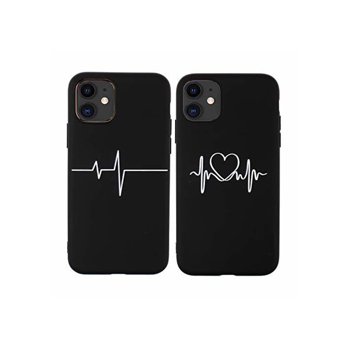 Electronic DiaryTown 2 Negro Funda para iPhone 11