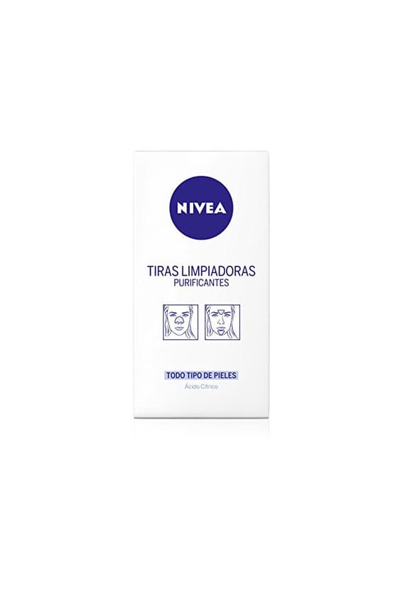 Belleza Nivea - Tiras limpiadoras purificantes zona T para cara y rostro