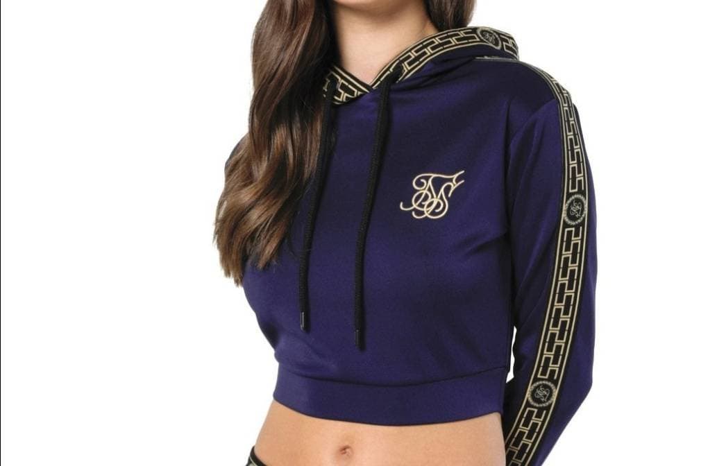 Product SIKSILK cartel cropped hoodie