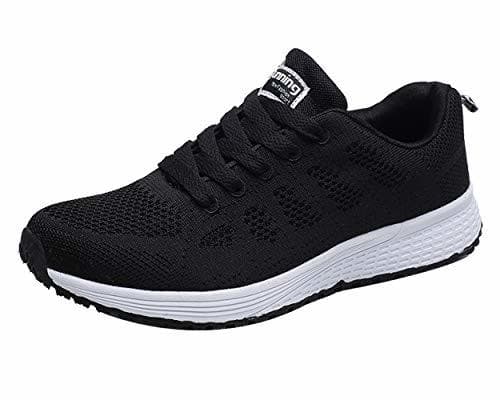 Moda Decai Mujeres Zapatillas de Deportivos de Running para Mujer Gimnasia Ligero Sneakers