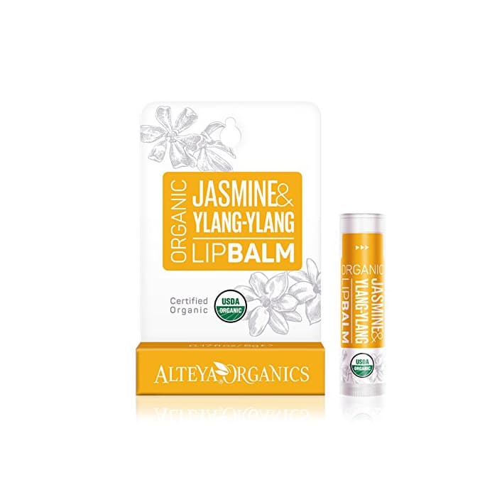 Product Alteya Organic Bálsamo Labial de Jazmín y Ylang-Ylang 5 gr – USDA