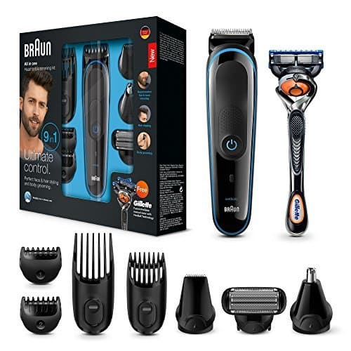 Beauty Braun 9 en 1 MGK3085 - Corta Barbas hombre Todo en 1