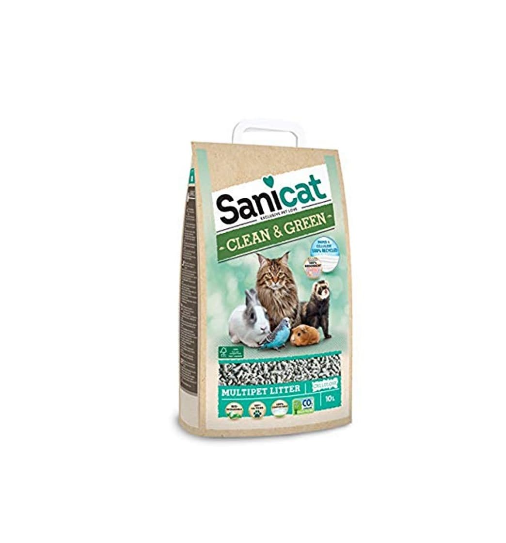 Product SANICAT Lecho higiénico Clean & Green Celulosa